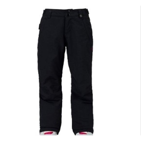 Burton Snow Ski Pants Black Insulated Waterproof Winter‎ Outdoor - Picture 1 of 4